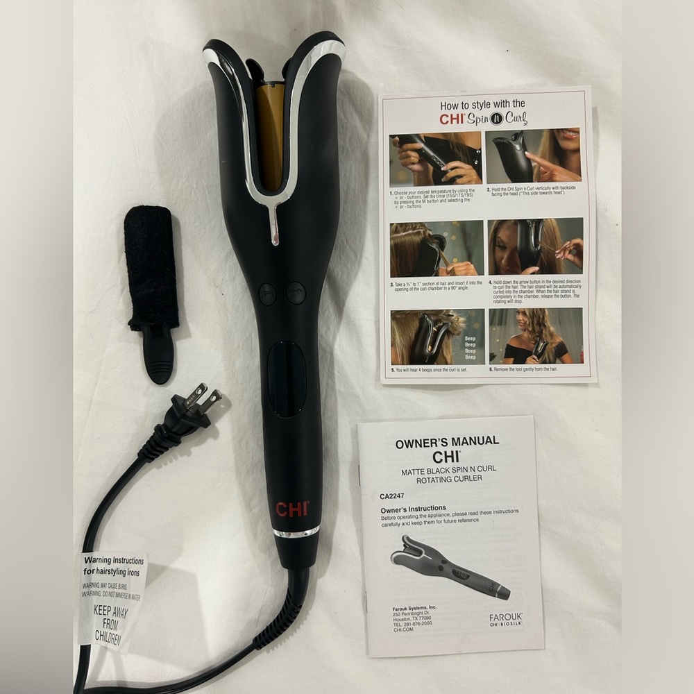 CHI Spin N Curl - 1 Inch Curling Wand
